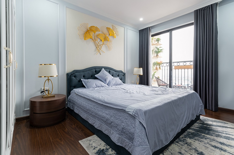 Phòng ngủ hiện đại giúp gia chủ thư giãn hơn trong không gian riêng tư của mình