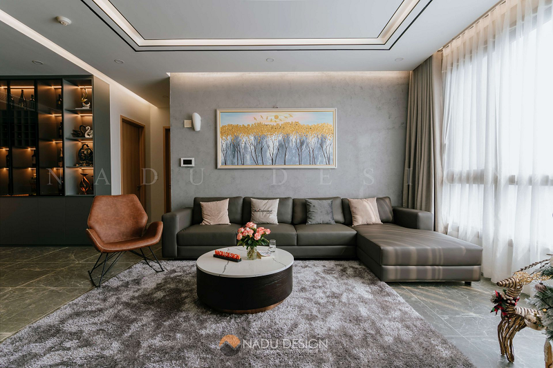 Trang trí nội thất hiện đại chú trọng đến việc làm toát lên sự sang trọng, tiện nghi của không gian