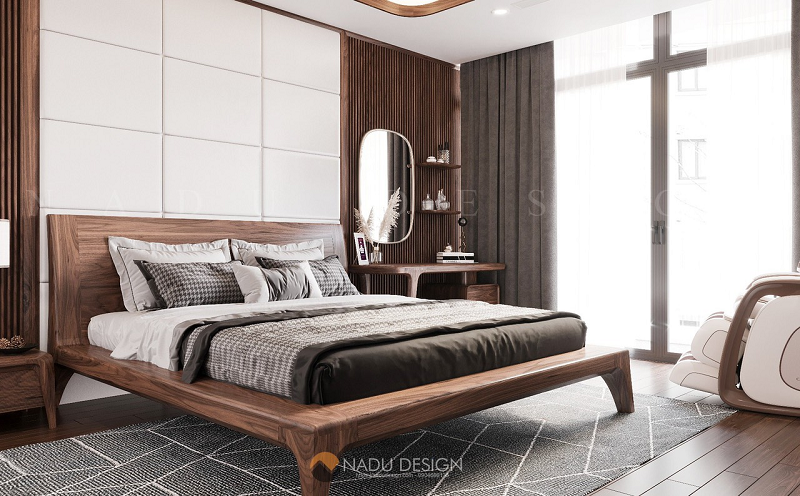 Giuownfg ngủ gỗ &oacute;c ch&oacute; l&agrave; sản phẩm nội thất được nhiều gia chủ ưa chuộng