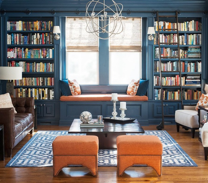 phòng đọc sách tại nhà