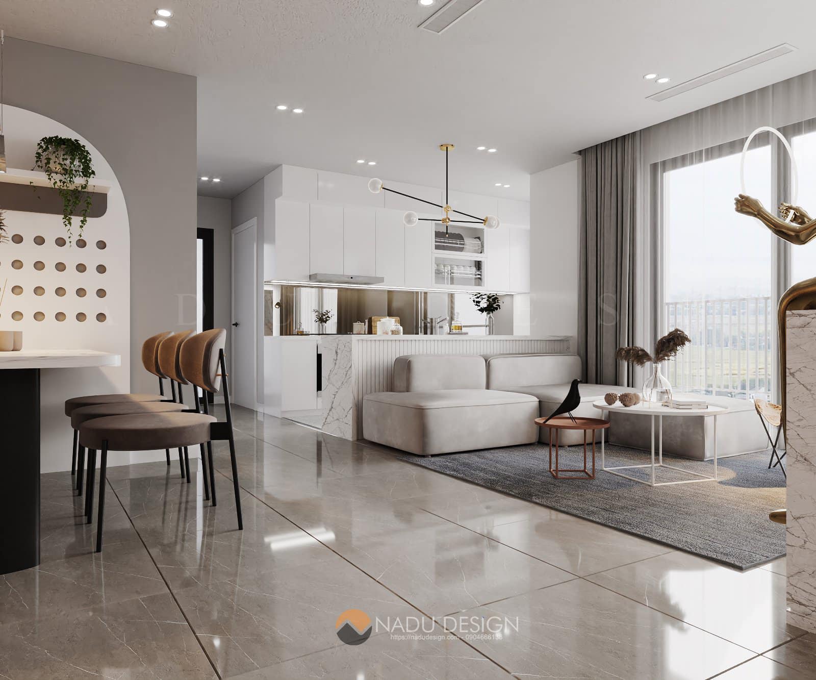 135+ Mẫu thiết kế nội thất chung cư, căn hộ đẹp, hiện đại nhất 2023