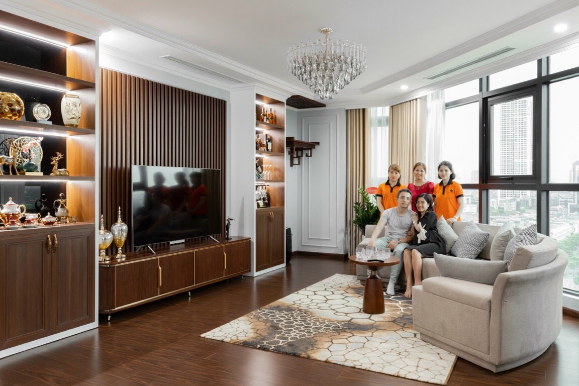 Dự toán chi phí thi công nội thất chung cư trọn gói Hà Nội