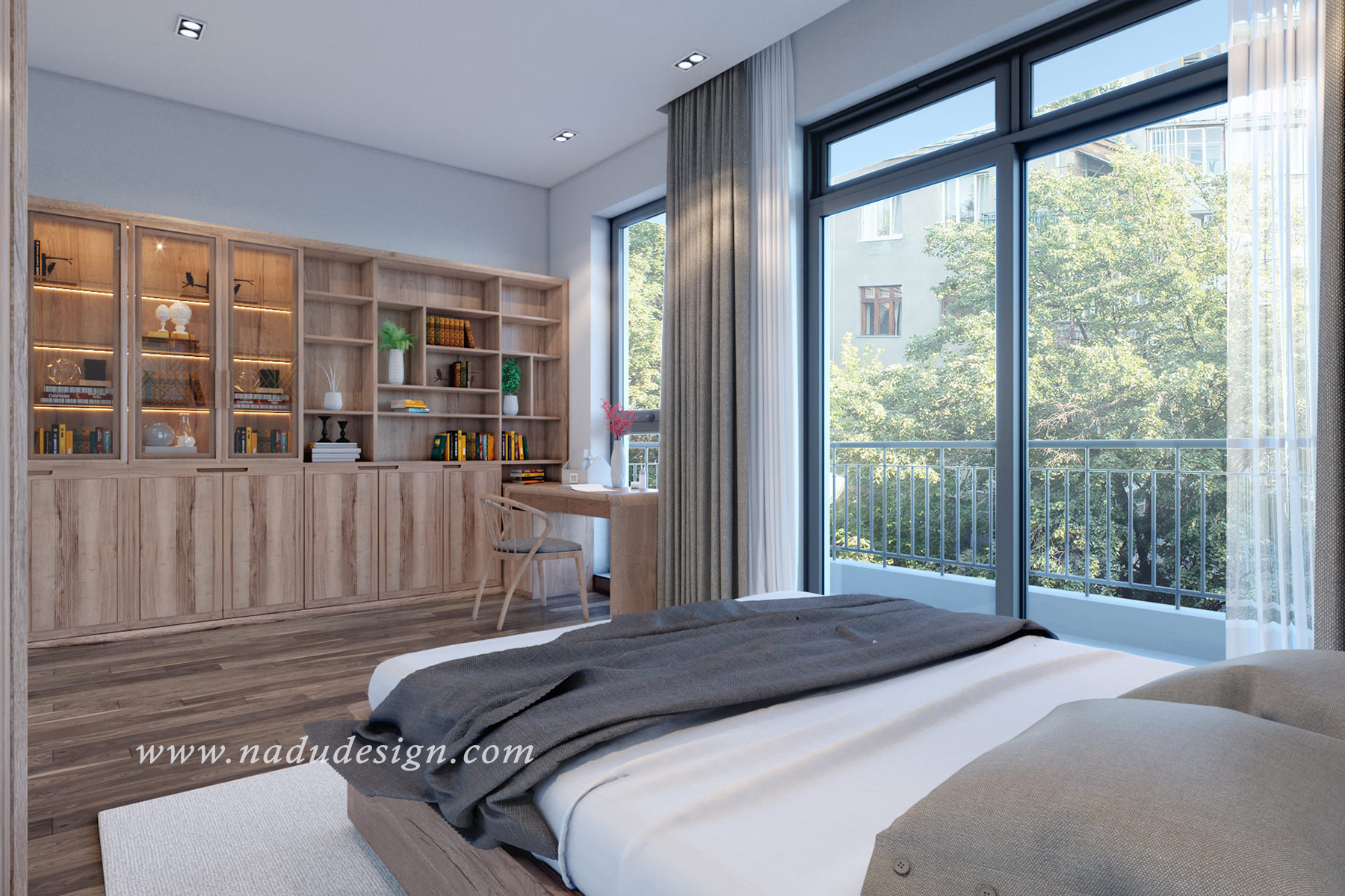 Thiết kế phòng ngủ 30m2 đẹp sẽ đem lại cho bạn sự hài lòng và thoải mái khi trải nghiệm giấc ngủ. Với kiến trúc hiện đại và trang trí tinh tế, phòng ngủ của bạn sẽ trở nên rực rỡ hơn bao giờ hết, thoả mãn mọi mong muốn của chủ nhân.