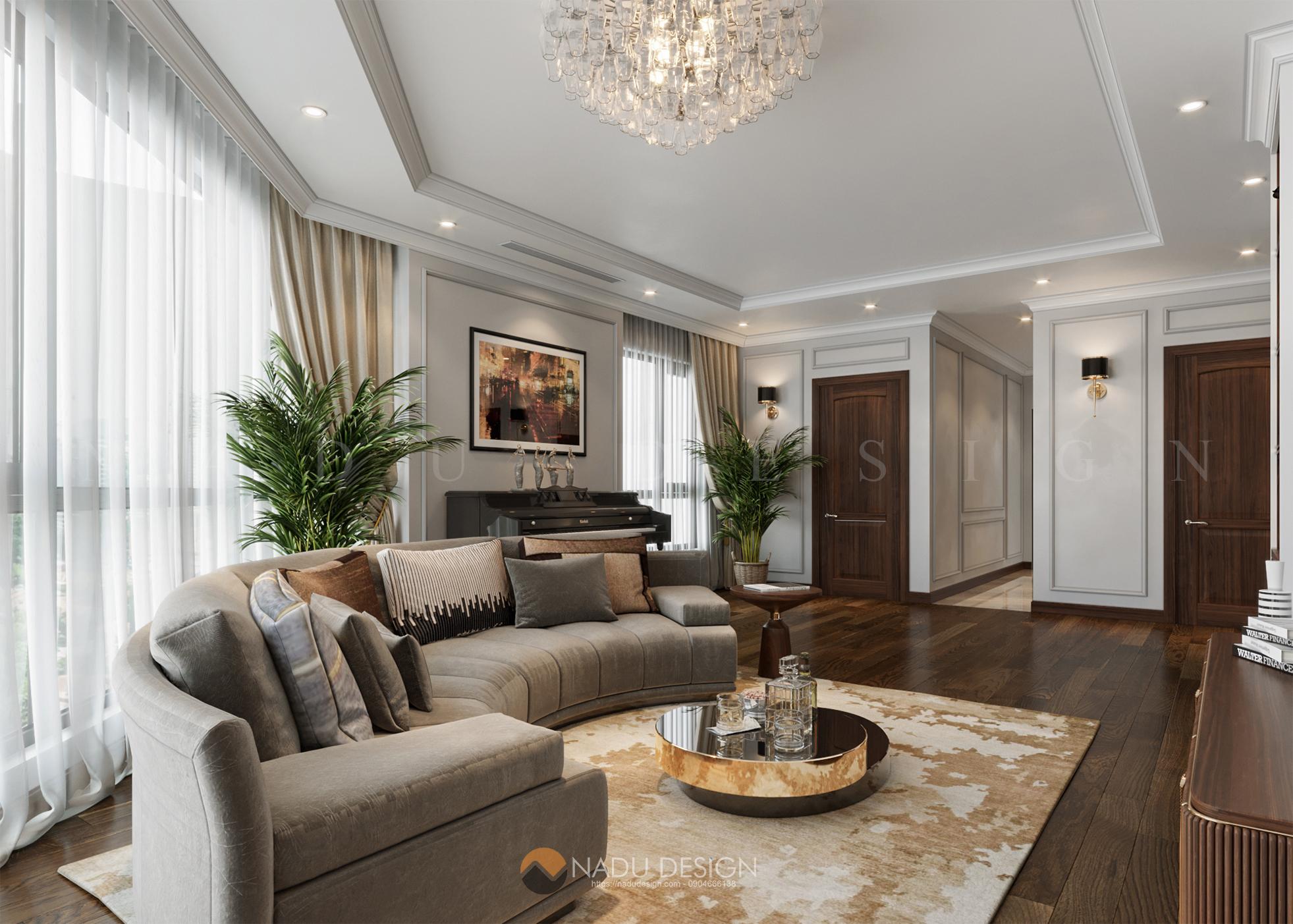 Bật mí những xu hướng thiết kế nội thất phòng khách đẹp và tiện nghi nhất năm
