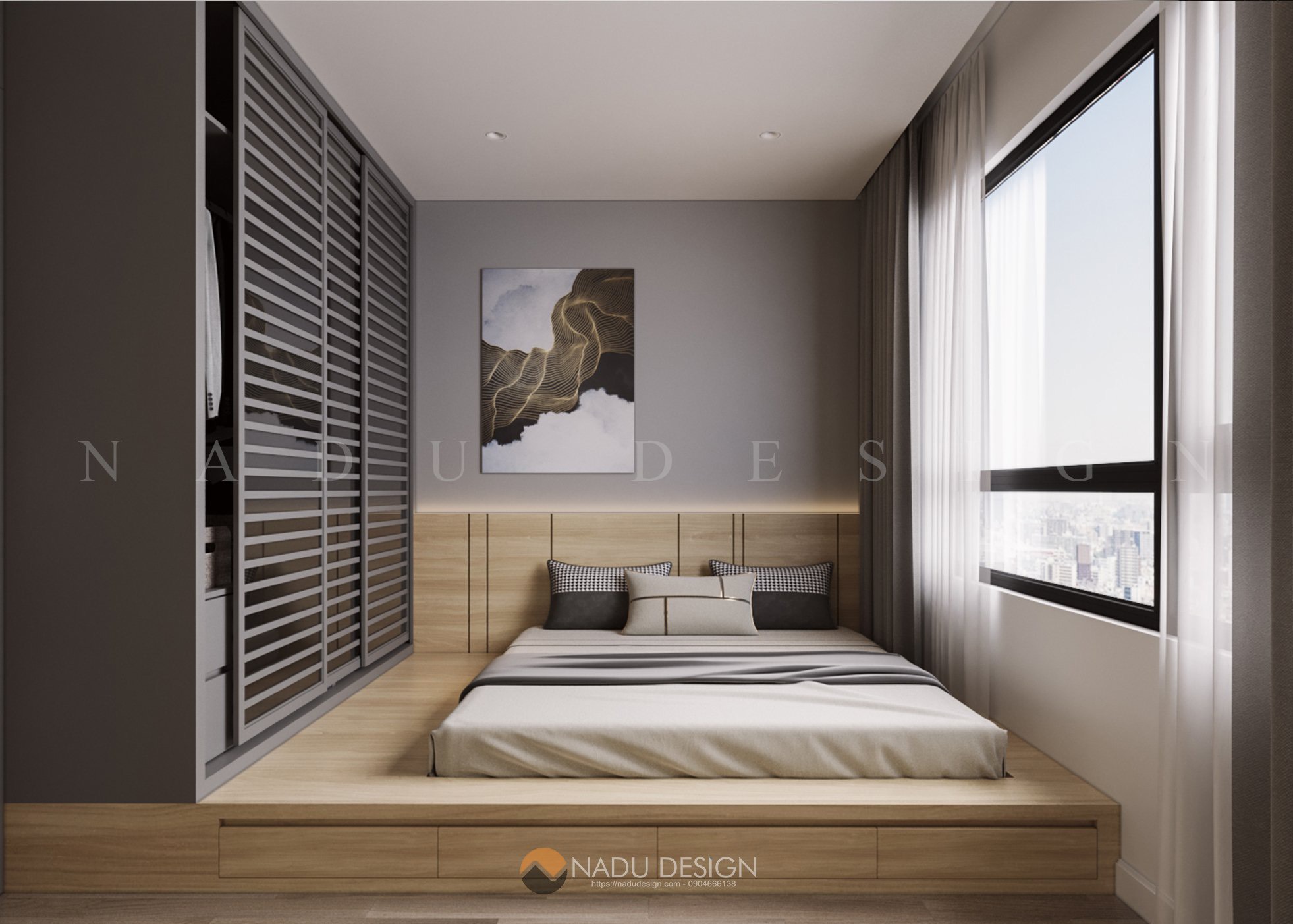35+ Mẫu thiết kế nội thất phòng ngủ đẹp hiện đại 2021