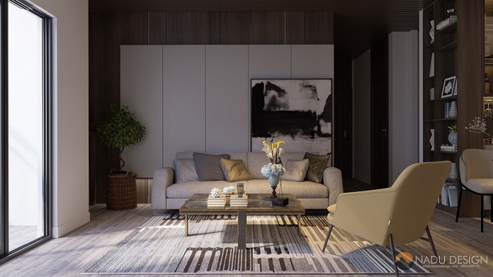 C&aacute;ch thiết kế ph&ograve;ng kh&aacute;ch đẹp hiện đại