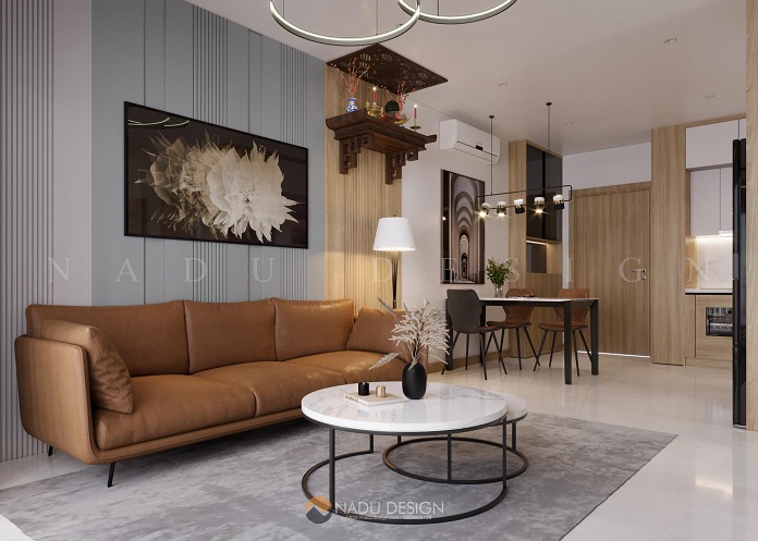 C&aacute;ch thiết kế ph&ograve;ng kh&aacute;ch đẹp với những m&oacute;n nội thất cơ bản