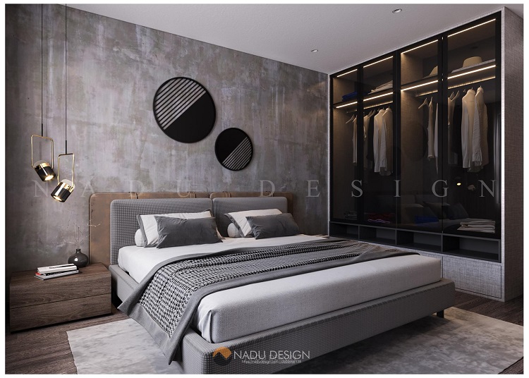 Thiết kế phòng ngủ master chung cư 100m2 3 phòng ngủ