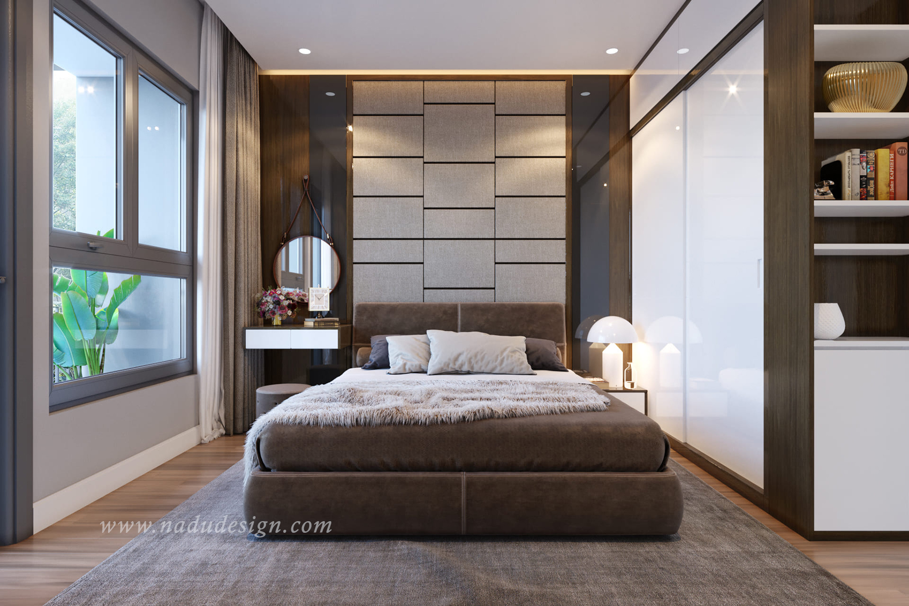 Top 5 mẫu thiết kế thi công nội thất căn hộ 2 phòng ngủ đẹp nhất