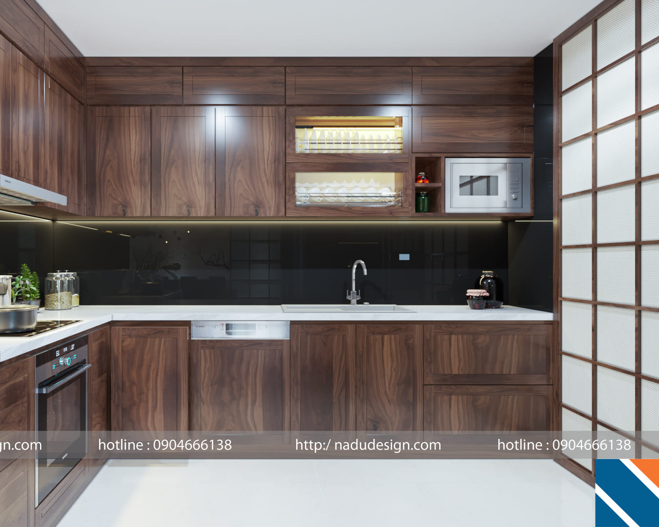 Tủ bếp trong thiết kế nội thất phòng bếp