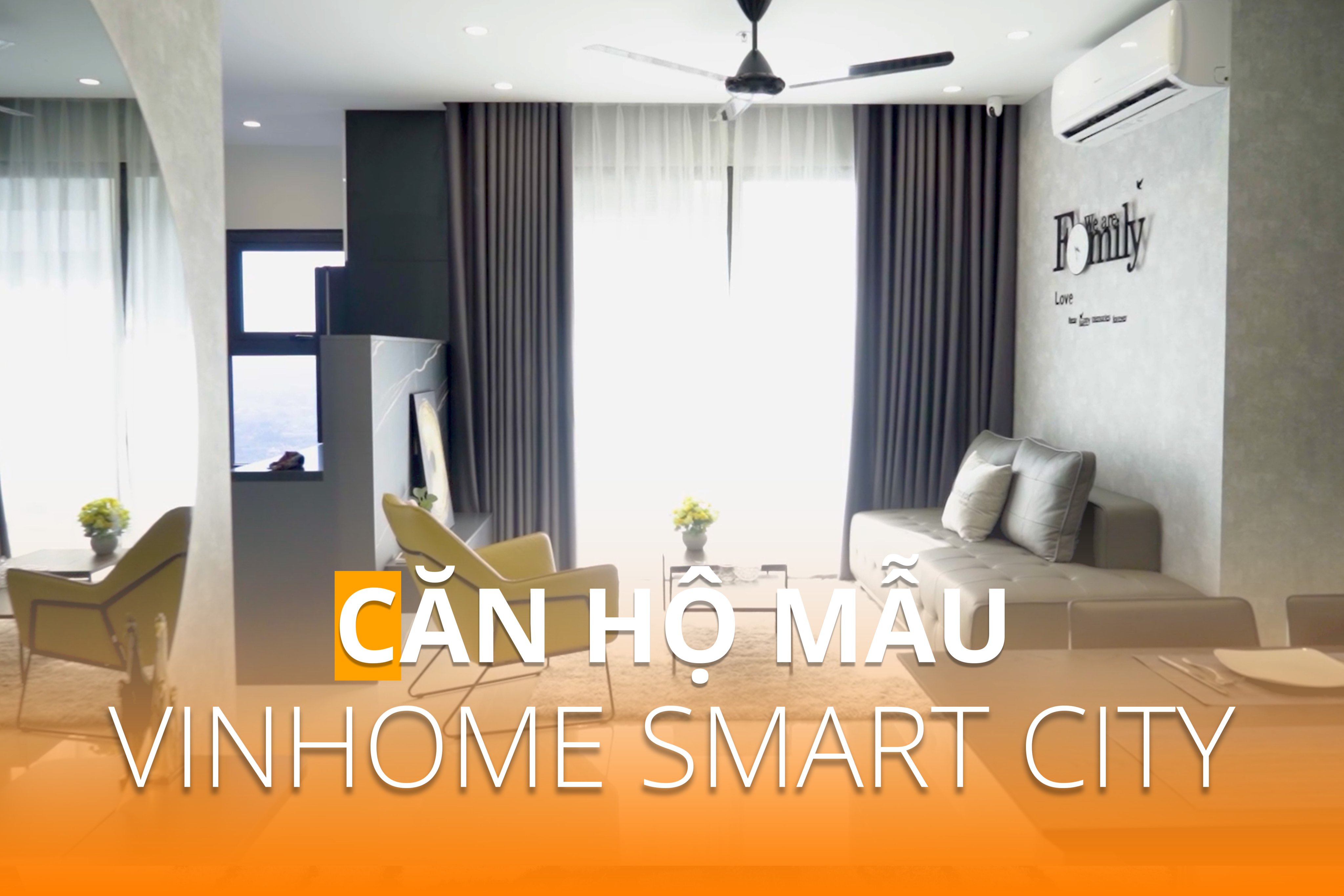 Review căn hộ mẫu: Vinhomes Smart City phong cách tối giản