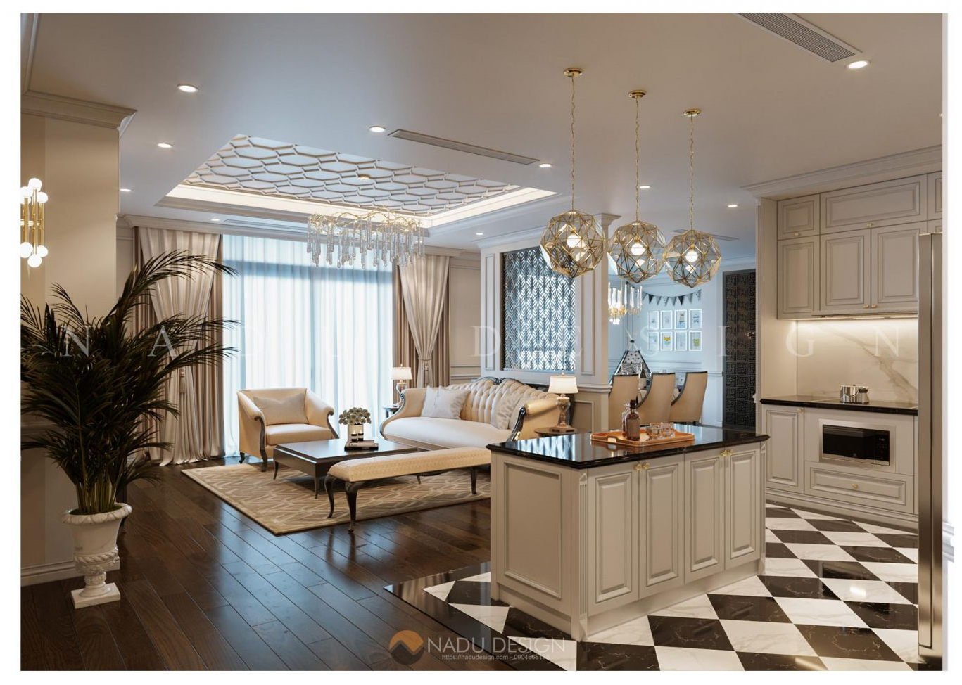 Thiết Kế Nội Thất Đẹp - Hiện Đại - Cao Cấp Như Nhà Của KTS